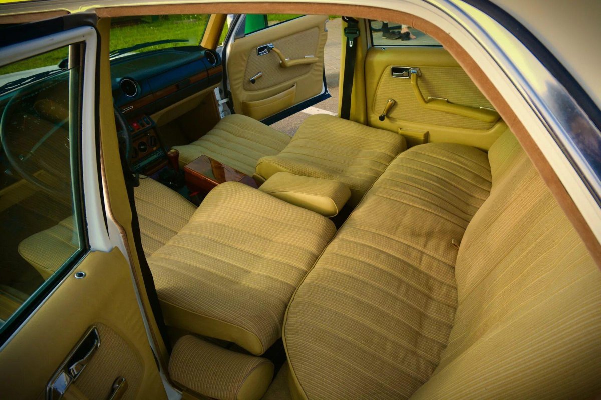 Mercedes w123 салон