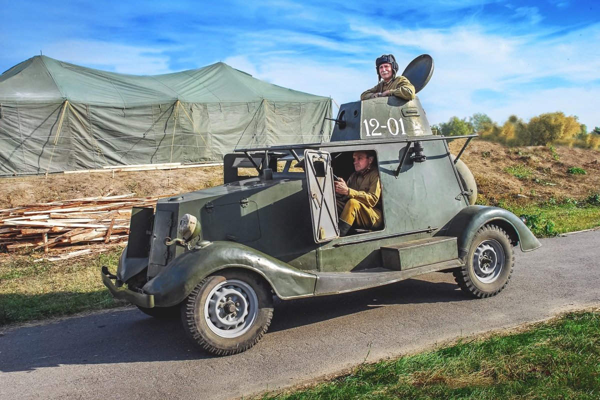 Ба-20м бронеавтомобиль