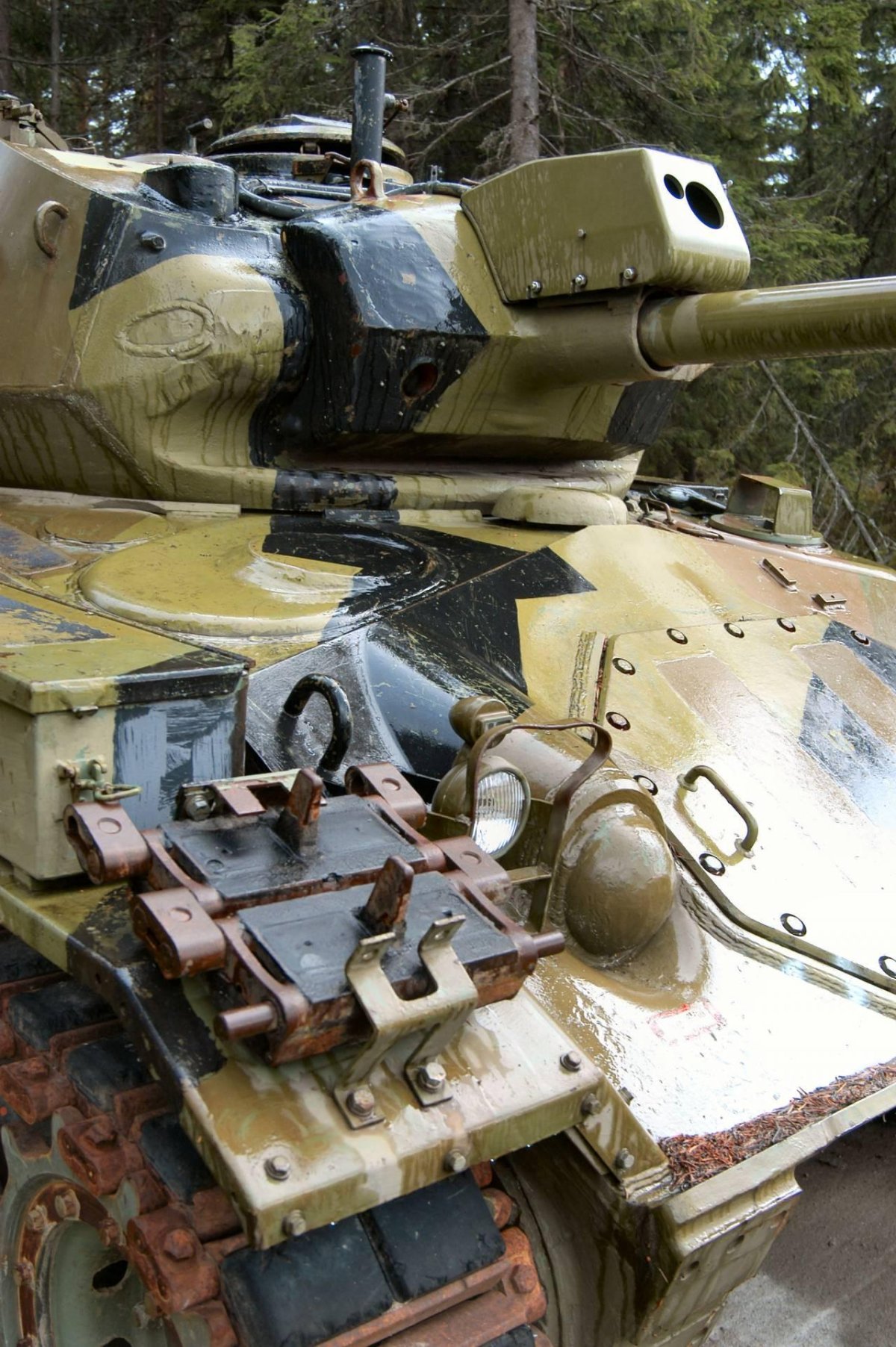 NM-116 норвежский лёгкий танк