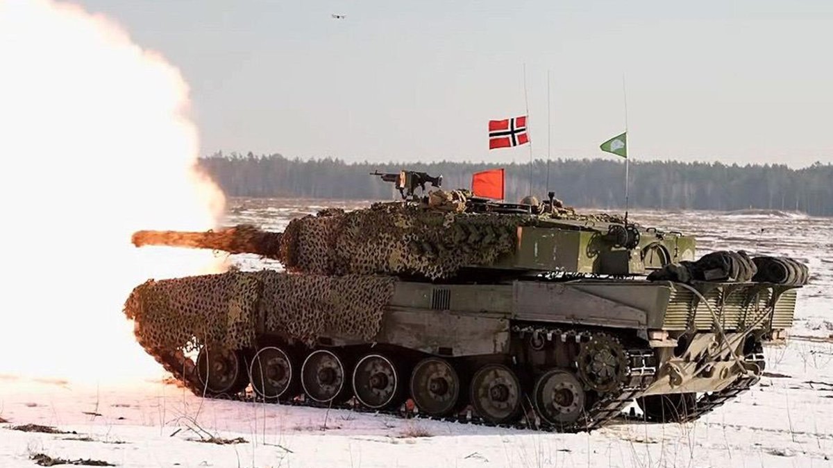 Leopard 2 a7 Норвегии
