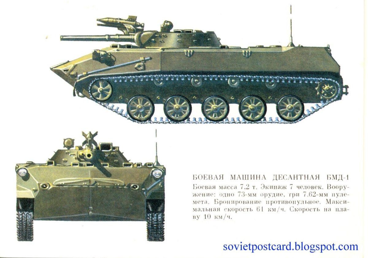 Боевая машина десанта БМД-1