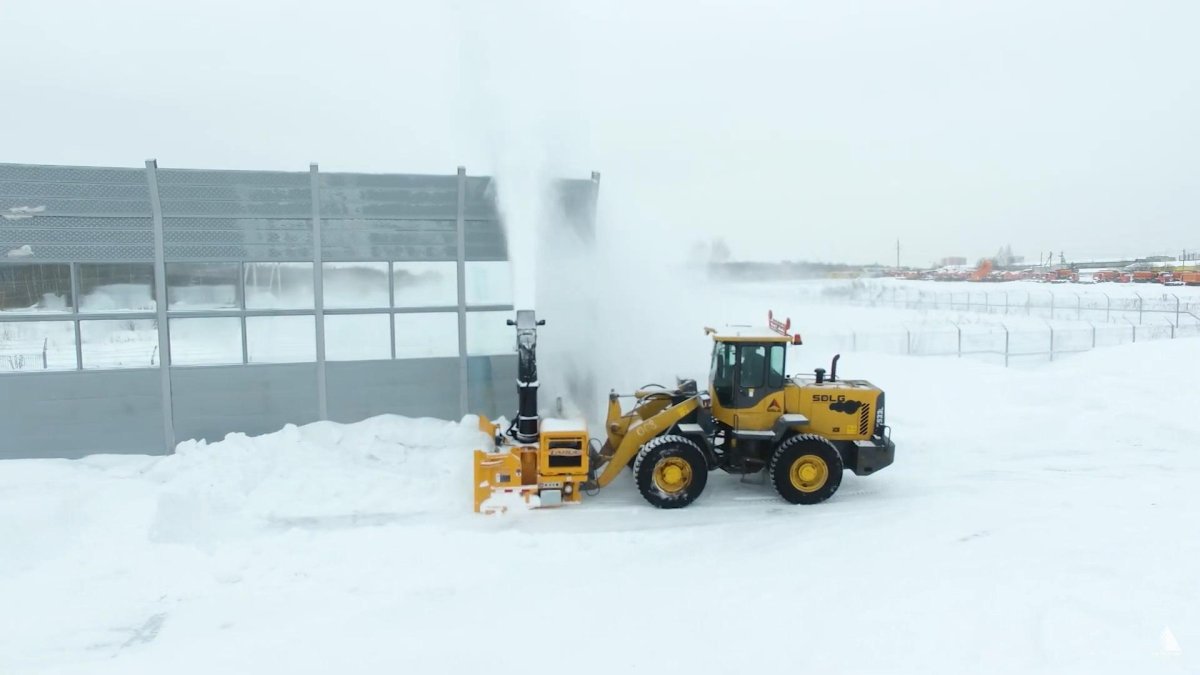 Фрезерно-роторный снегоочиститель Larue d25