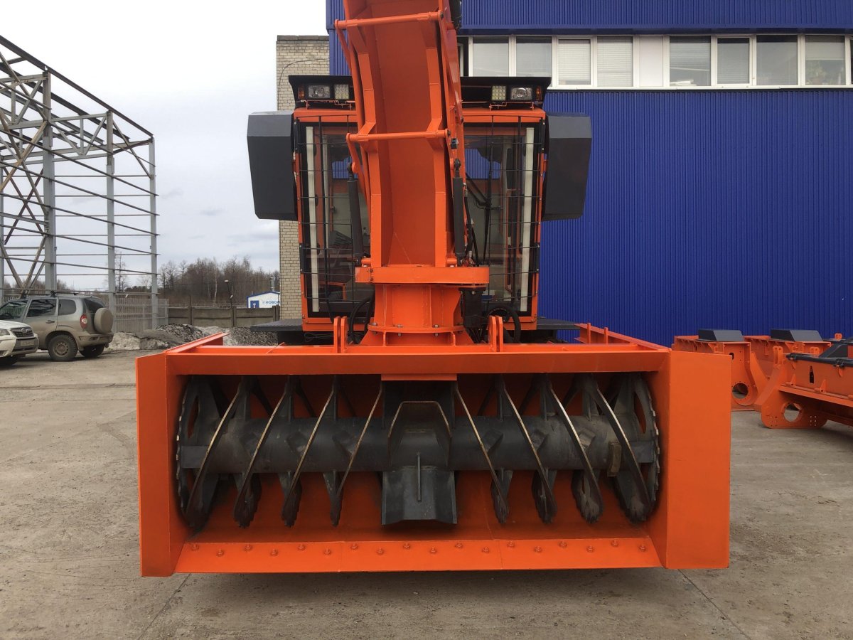 Колесный мульчер самоходный