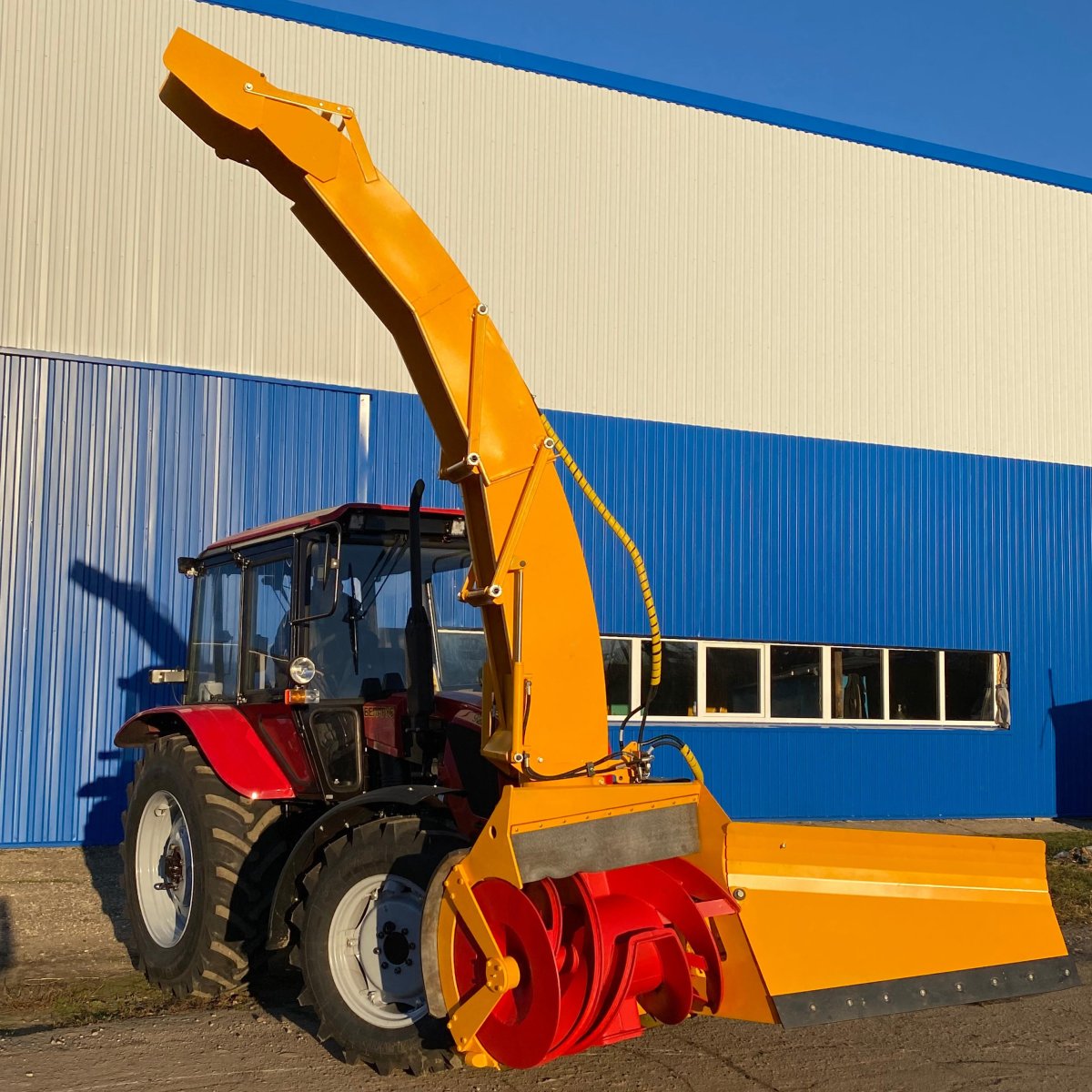 Снегоочиститель фрезерно-роторный ДЭМ-124