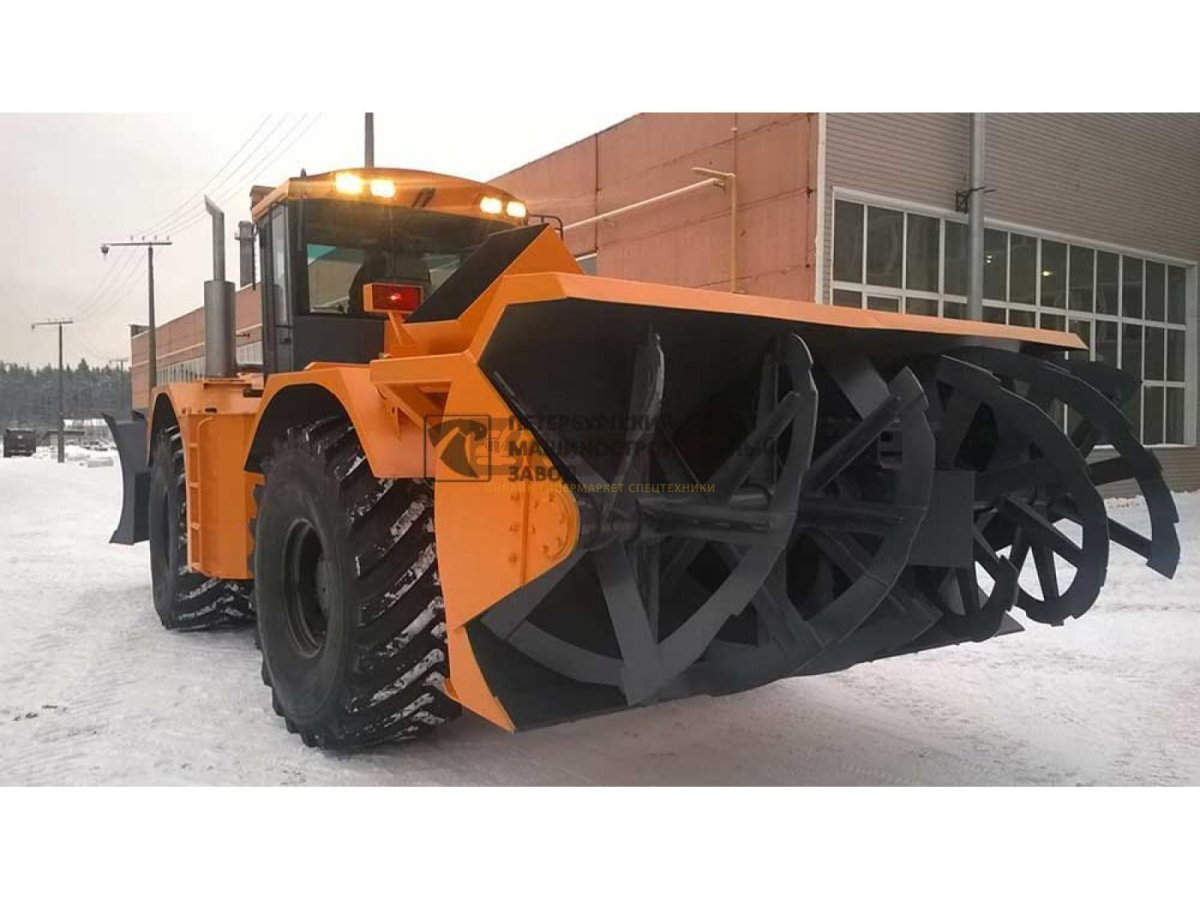 Фрезерно-роторный снегоочиститель Кировец к-703ма-ос2