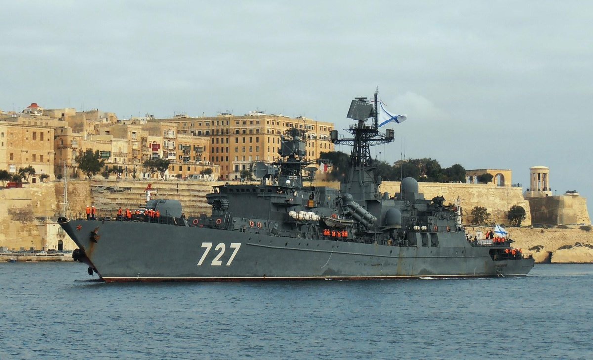 Сторожевик Балтийского флота "Ярослав Мудрый"