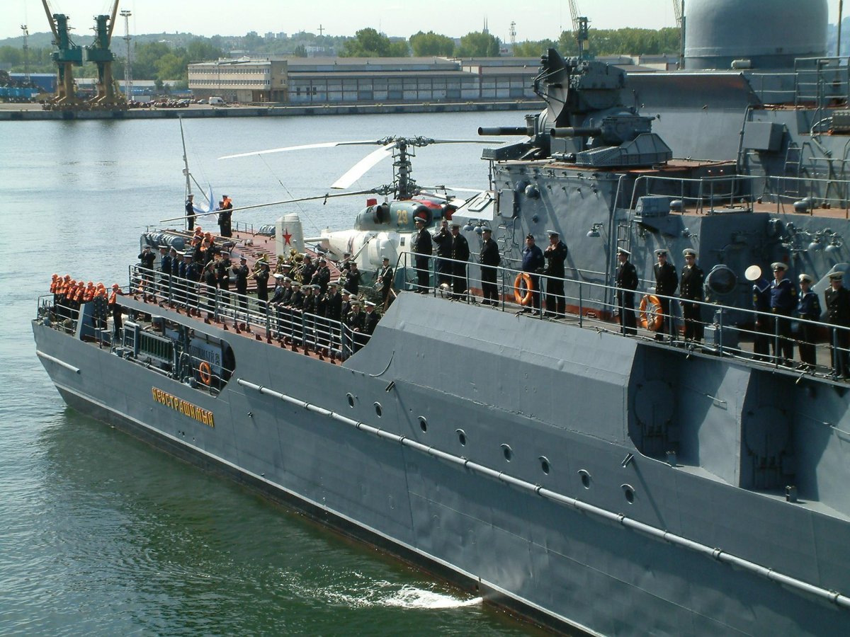 Неустрашимый корабль Балтийского флота
