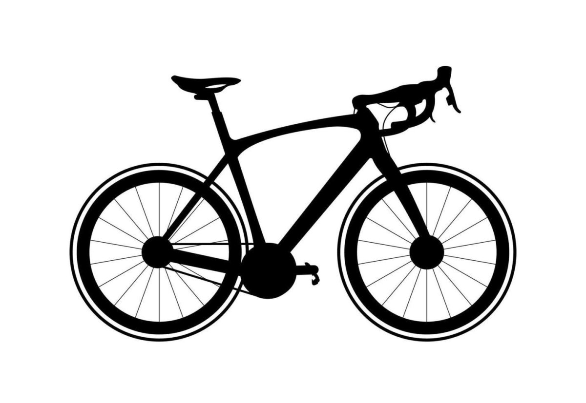 Велосипед силуэт