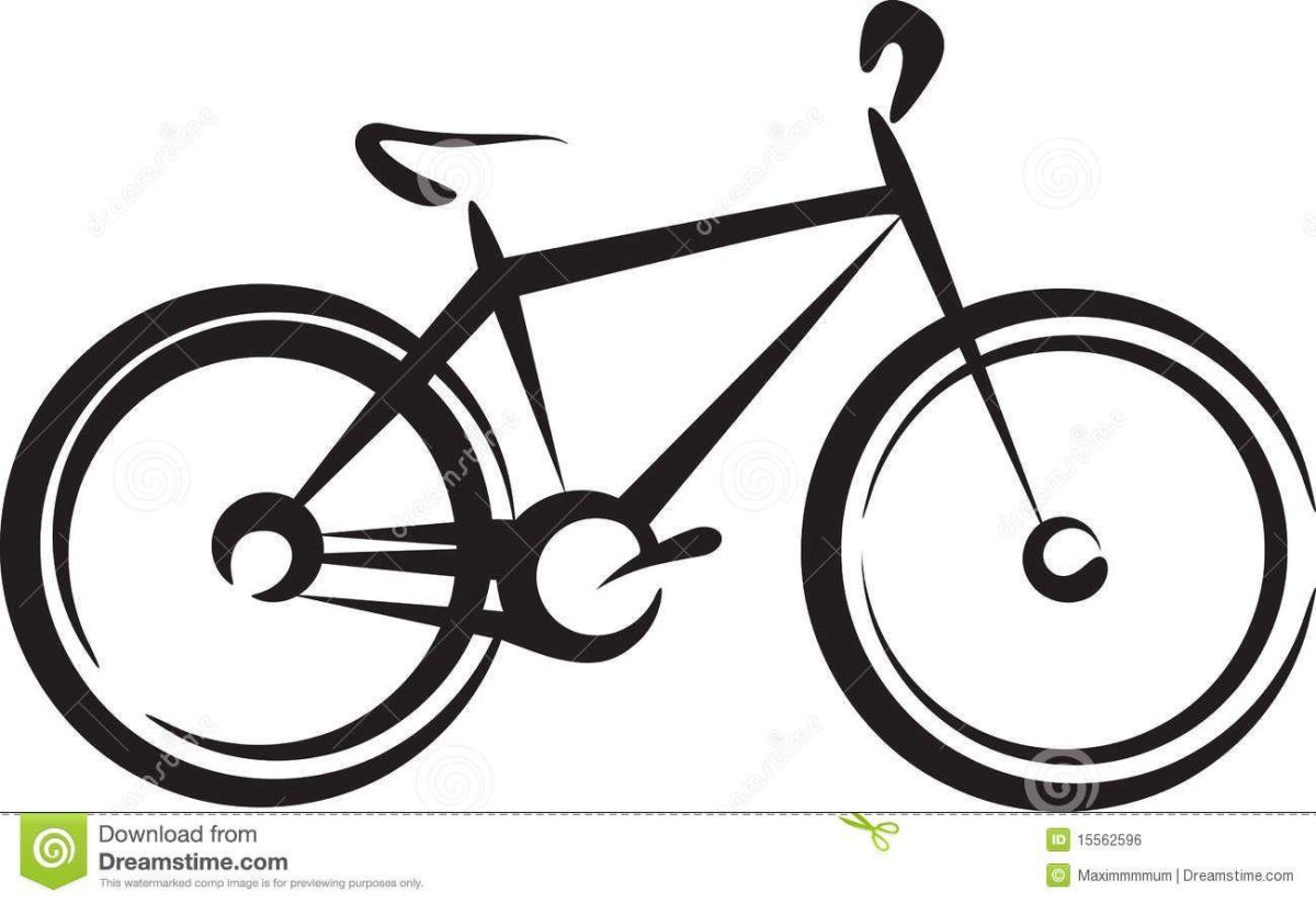 Стилизованный велосипед