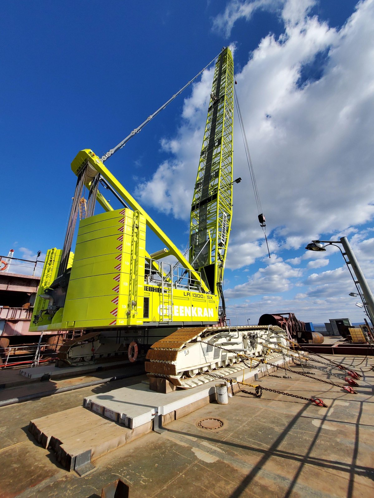 Liebherr крановый монитор