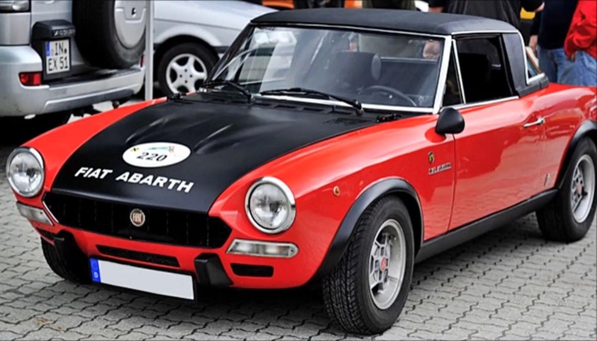 Fiat 124 Spider 1966 Rally