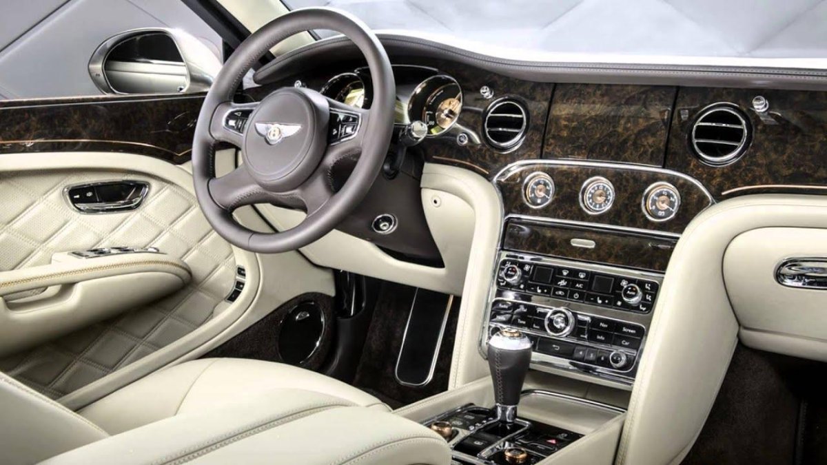 Интерьер Bentley Mulsanne