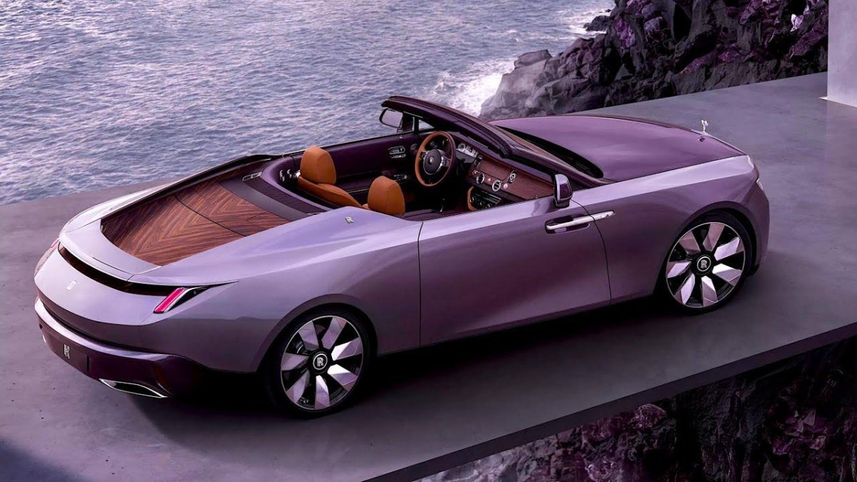 Роллс Ройс кабриолет 2023