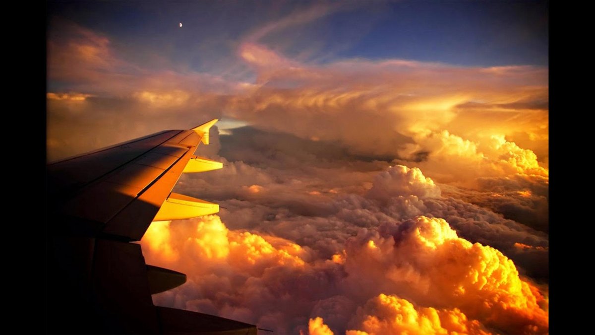 Вид из самолета