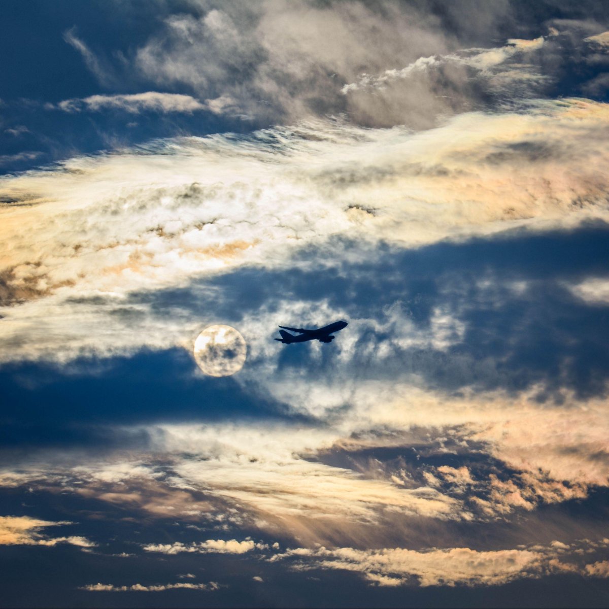 Небо с облаками