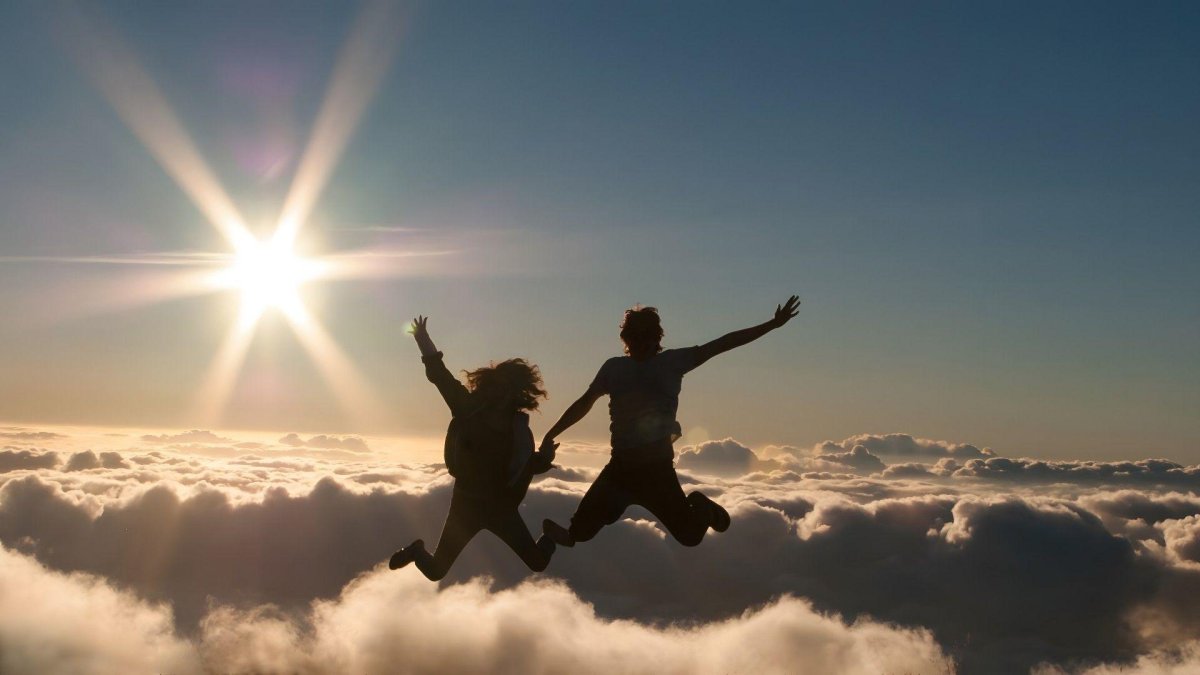 Полет в небе