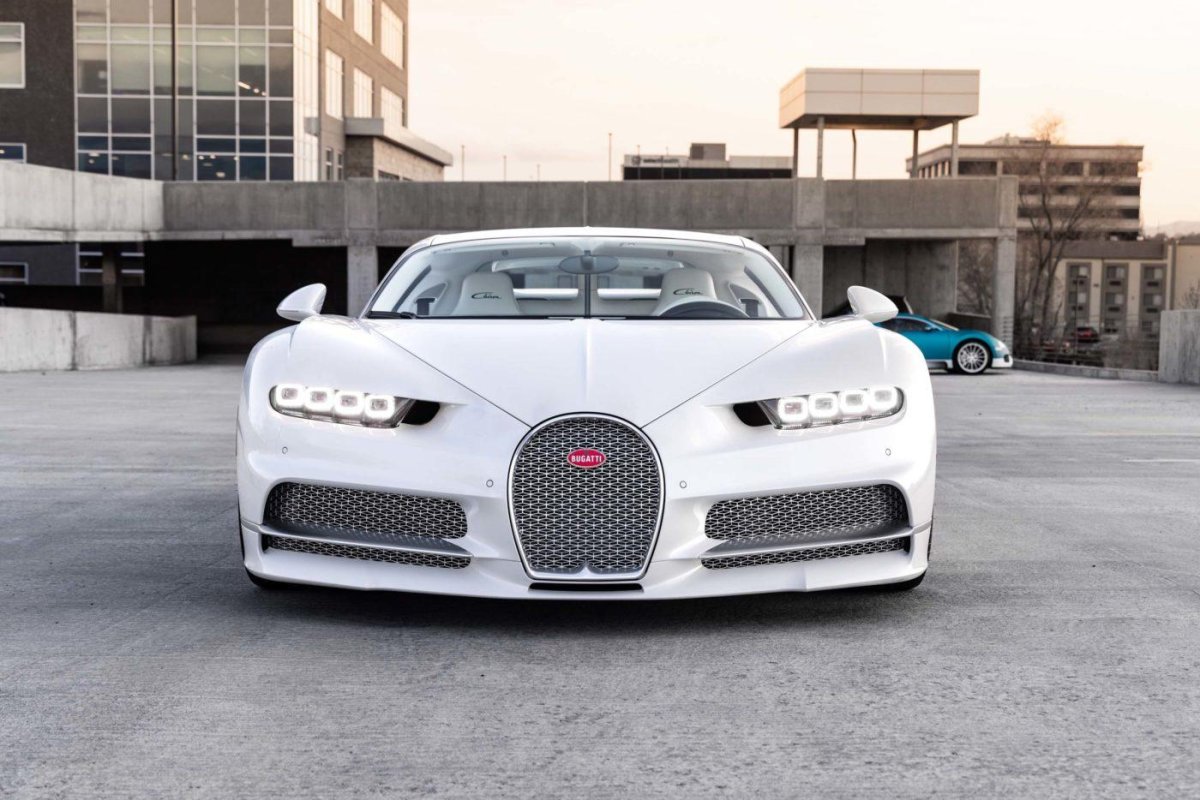 Bugatti Chiron White