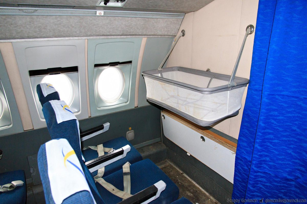 Самолетная детская люлька Аэрофлот