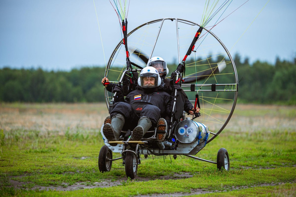 Мотопараплан Конюхова