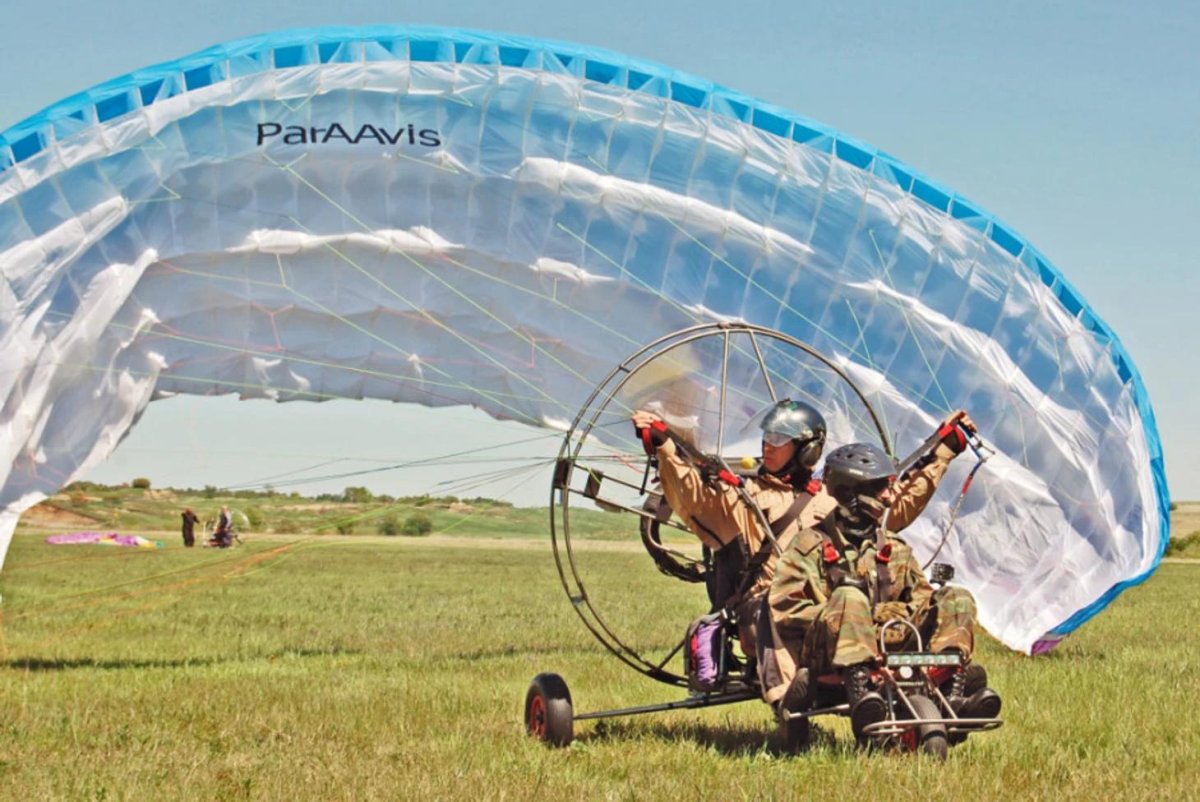 Аэродром паралет на Дмитровке