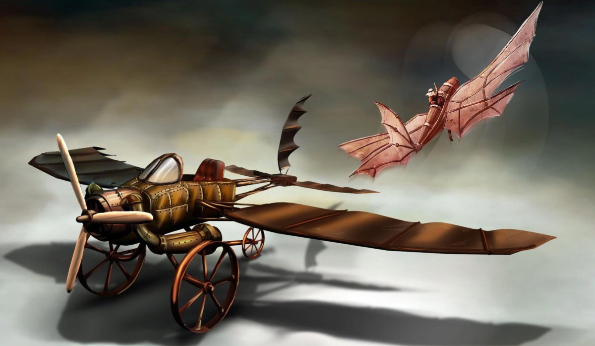 Летательные аппараты дизельпанк