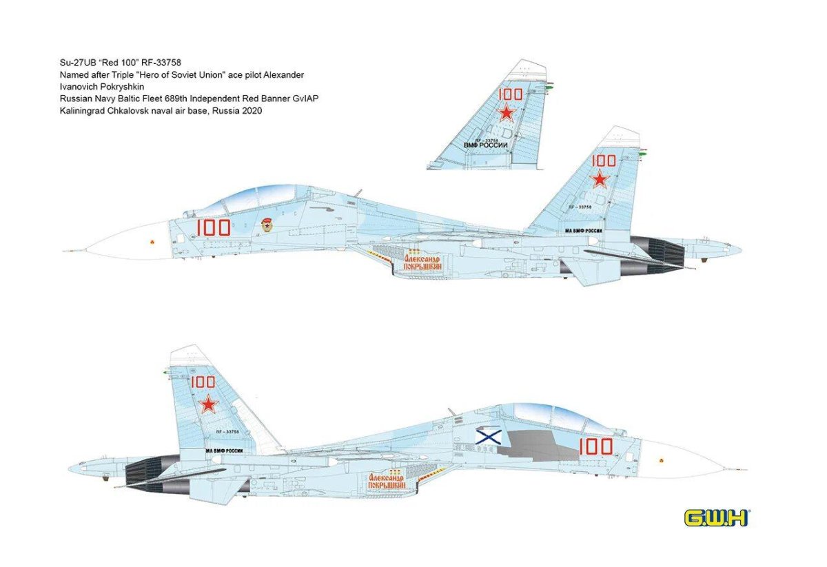 Су-27 схема окраски