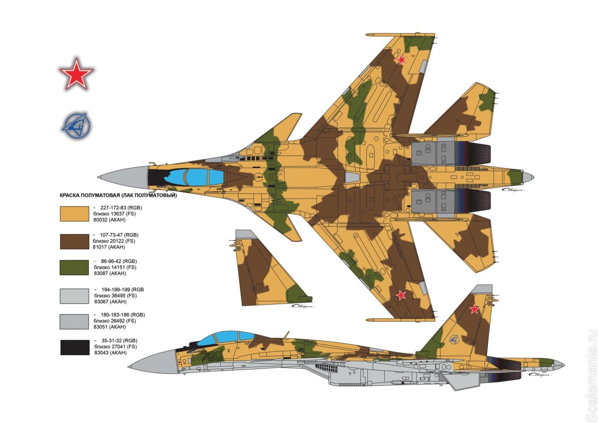 Су 35 схема