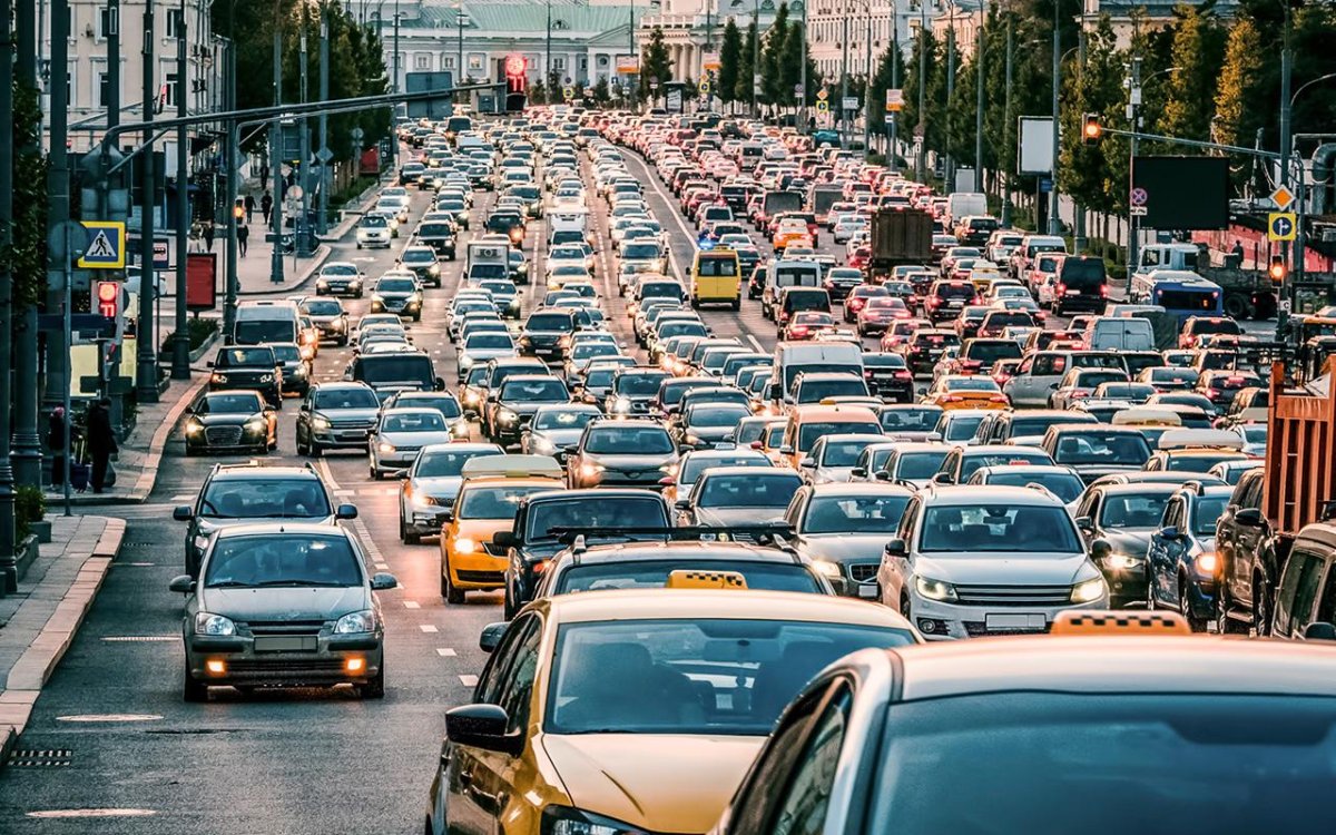 Пробки в Москве 2022