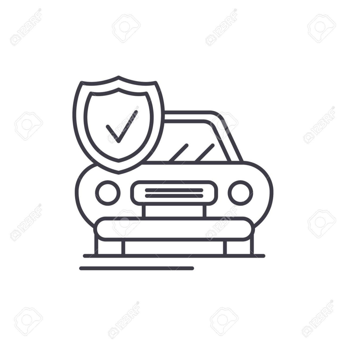 Страхование авто иконка