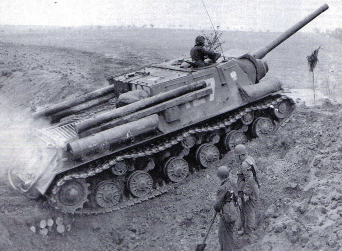 ИСУ 152 Великая Отечественная война