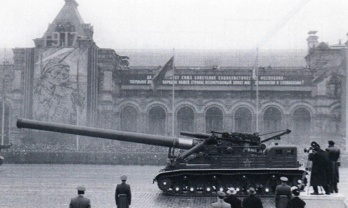 420 Мм самоходный миномет 2б1 Ока