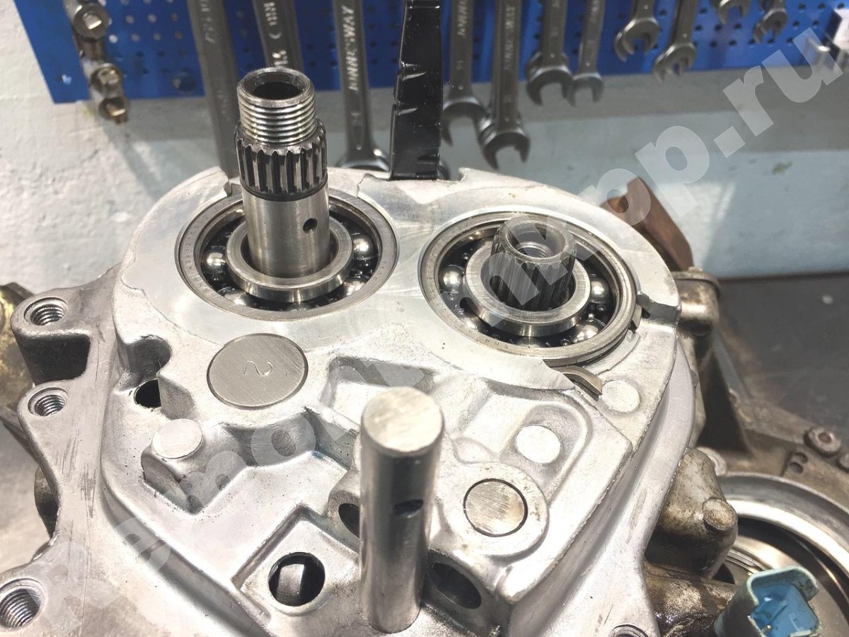 Сборка коробки Рено Логан 1.4