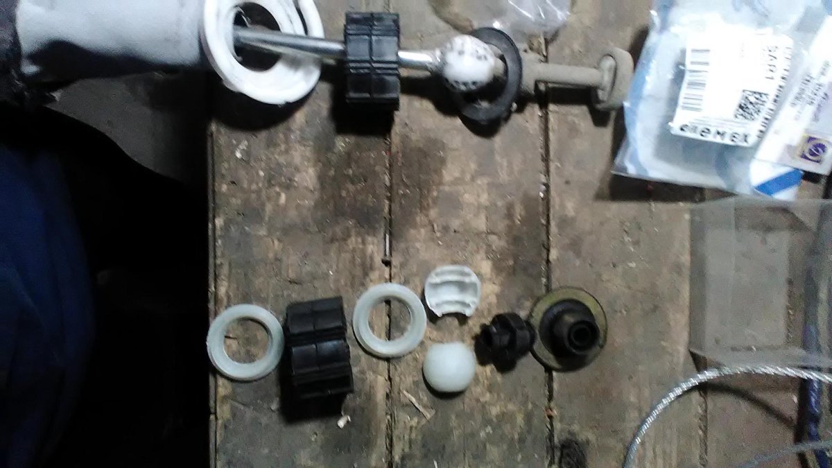 Ремкомплект кулисы Рено Логан 1.6