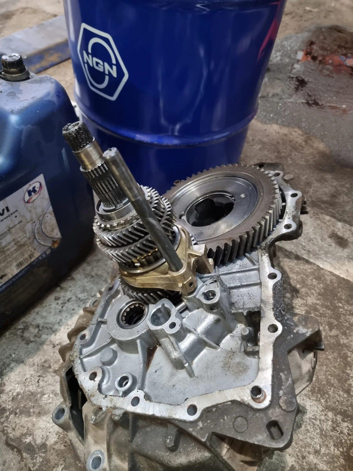 КПП Рено Симбол 1.4