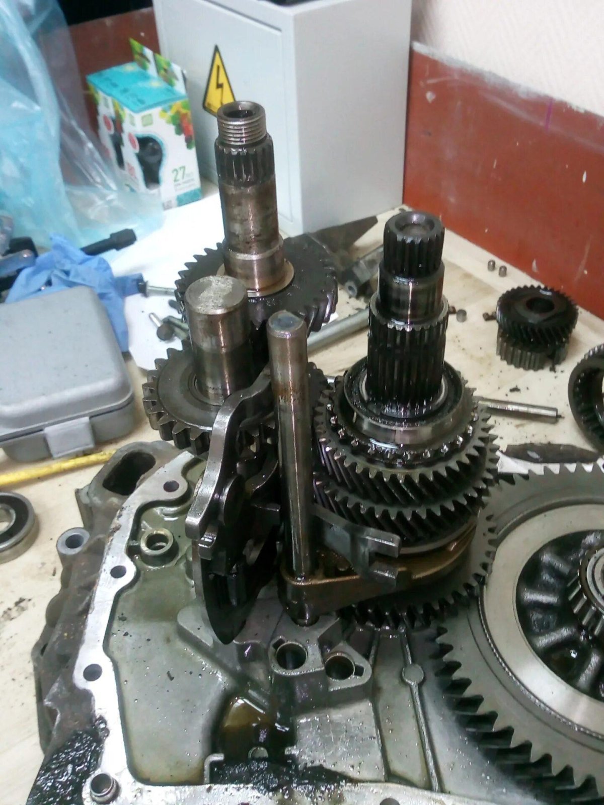 Вторичный вал МКПП Рено Меган