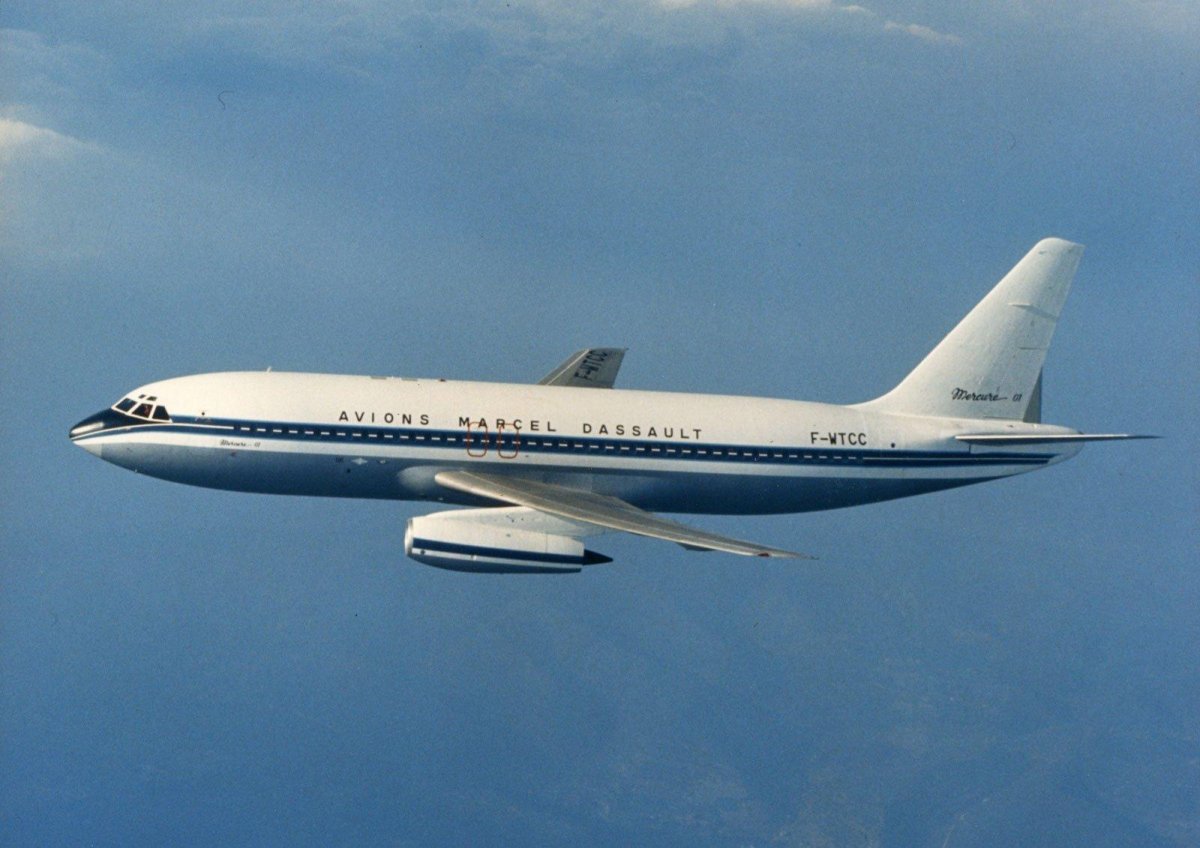 Mercure самолет