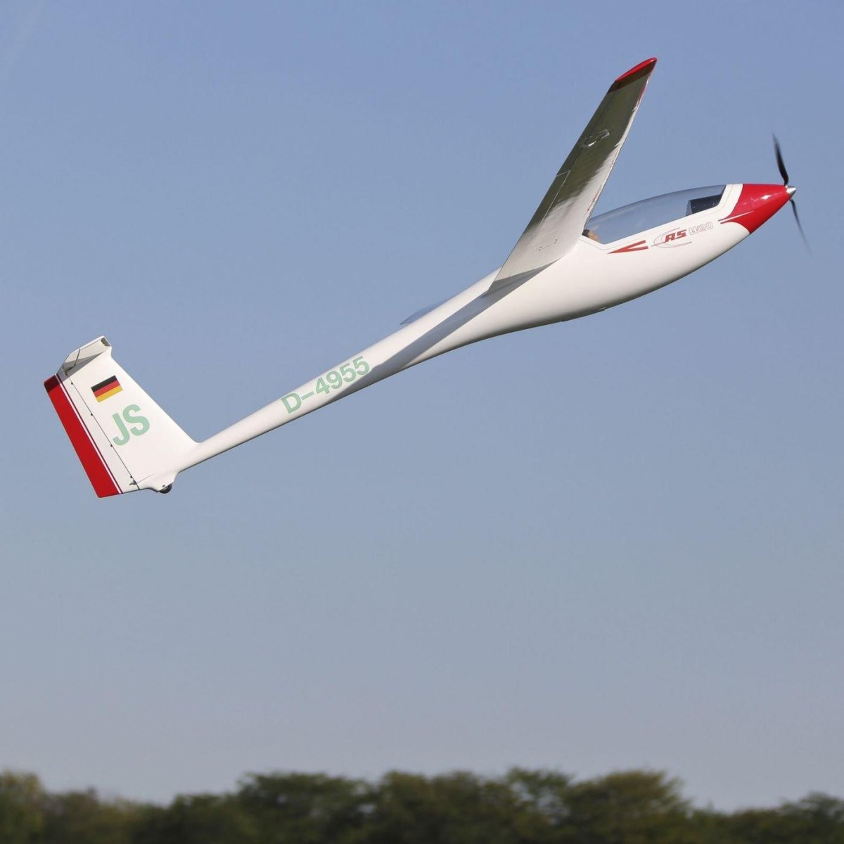 ASW-19 планер крыло