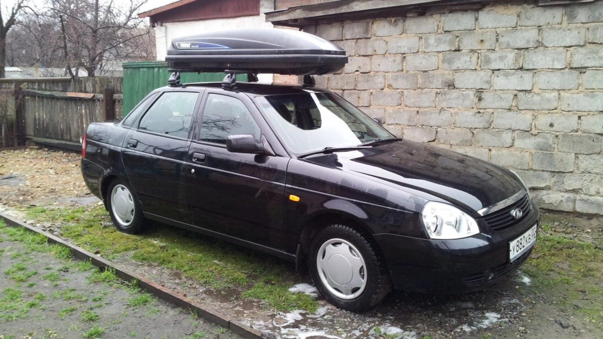 Лада Приора седан рейлинги