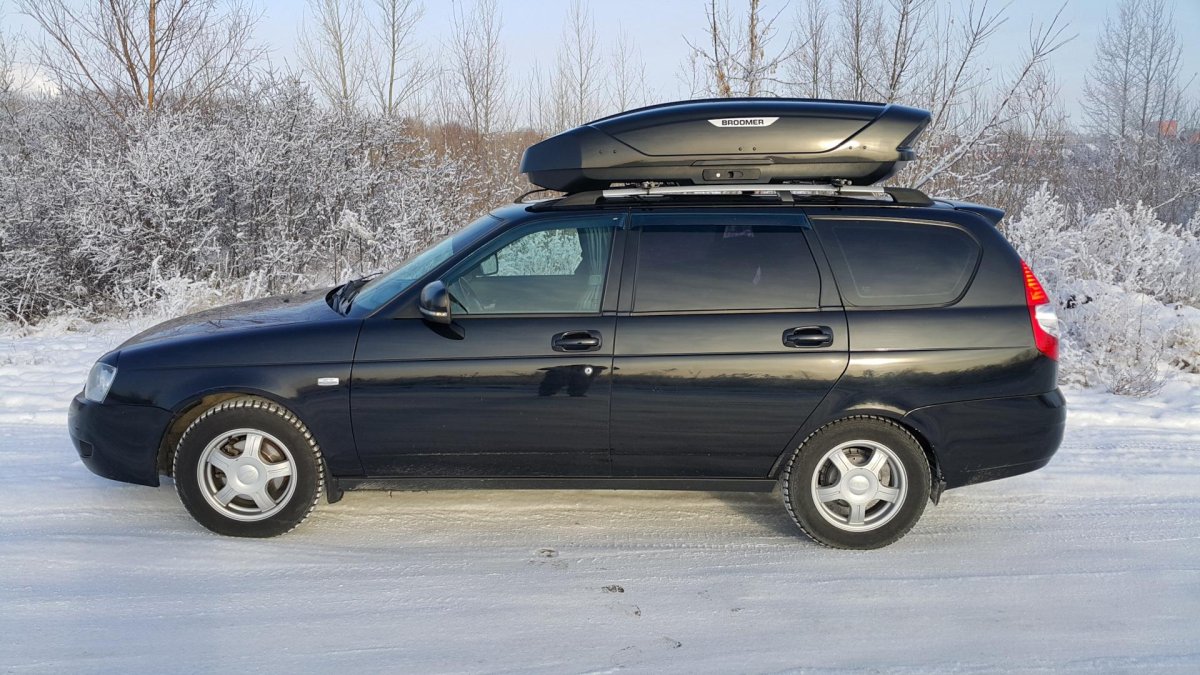 Багажник на крышу Лада Приора универсал