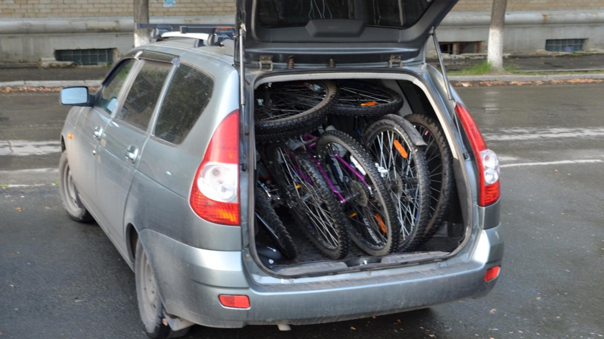 Габариты багажника Лада Приора универсал