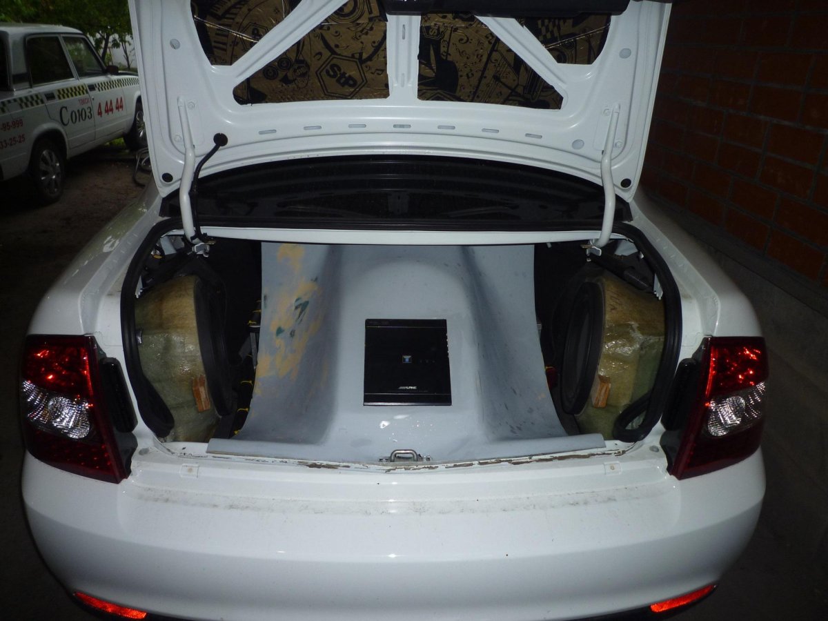 Лада Приора 1 багажник