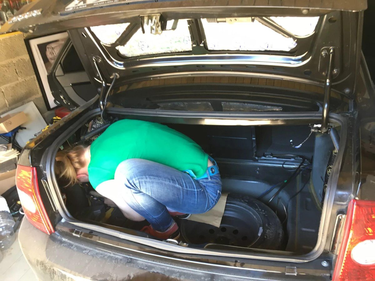 Багажник Приора седан