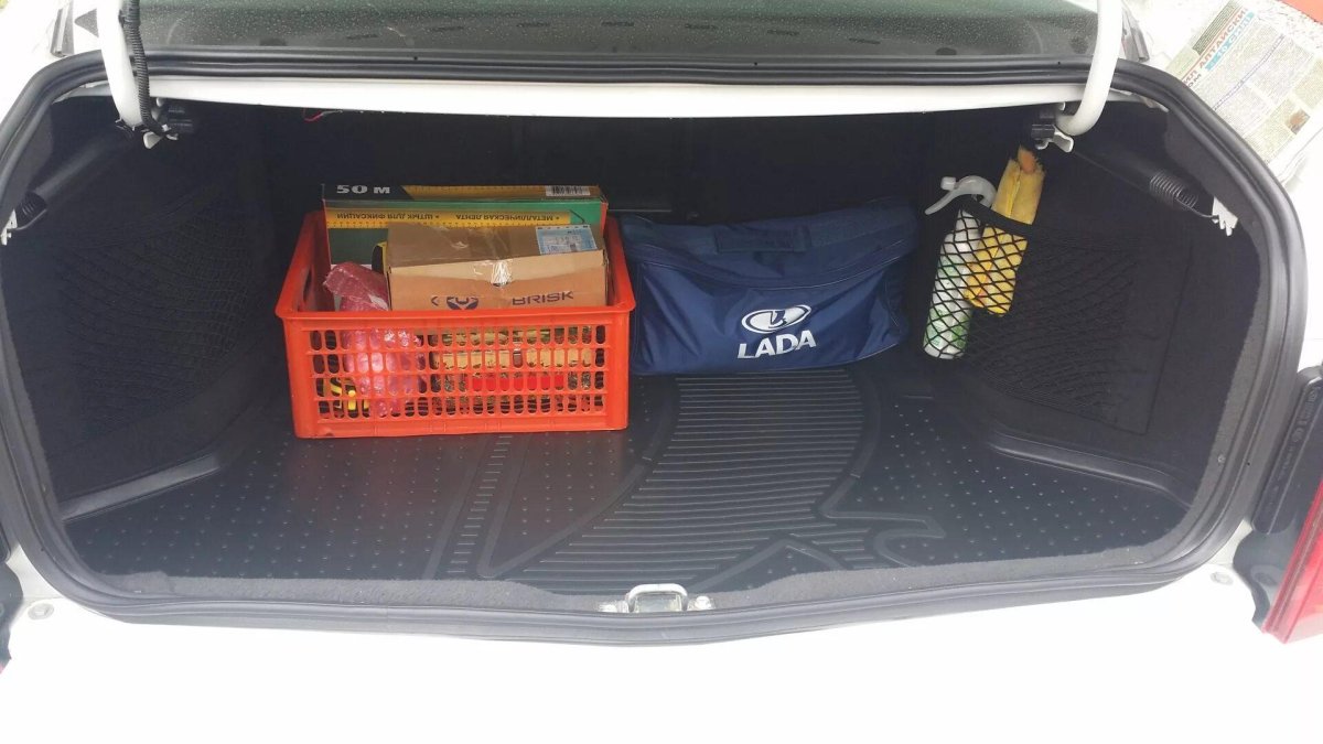 Органайзер сеточка в багажник Приора