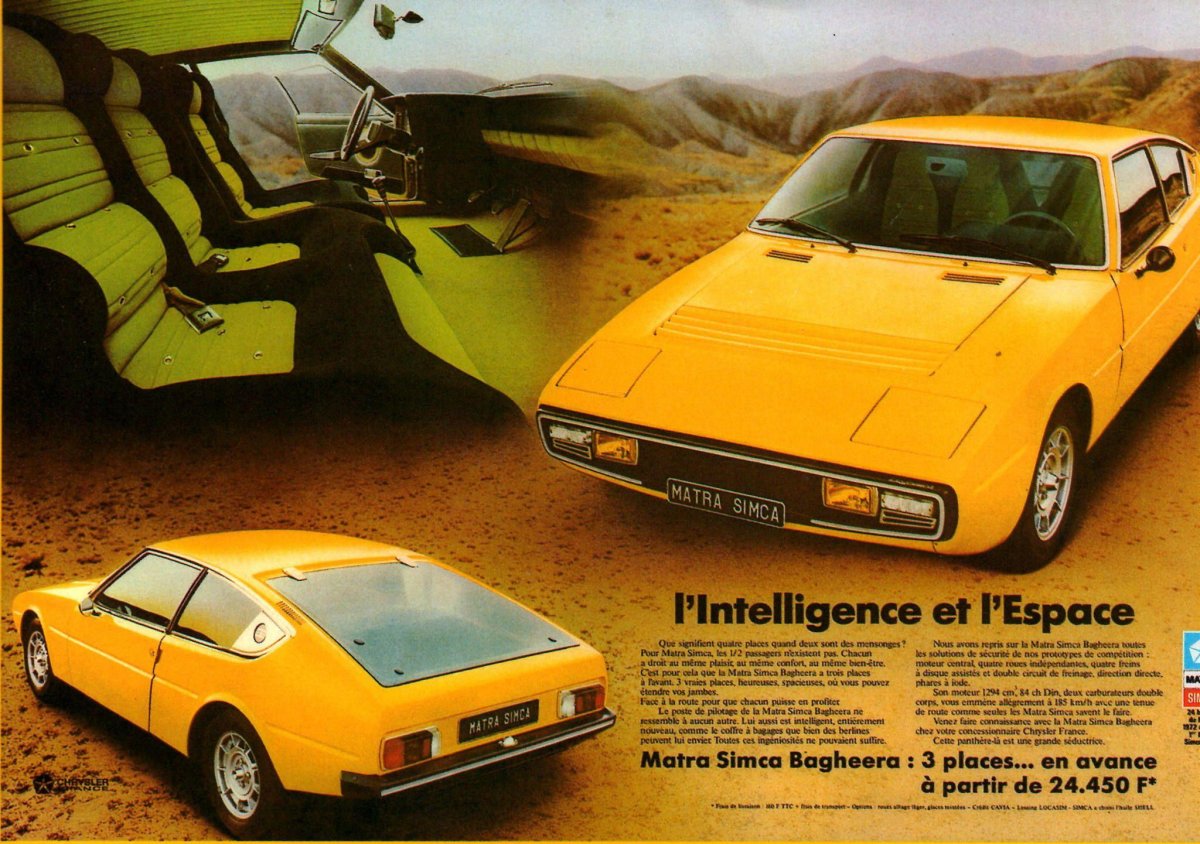 Matra Bagheera 1973