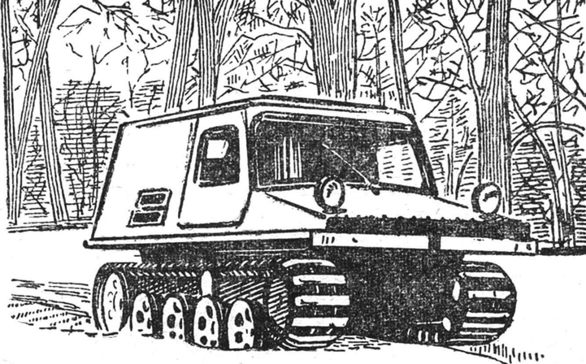 Вездеход ГПИ 3901