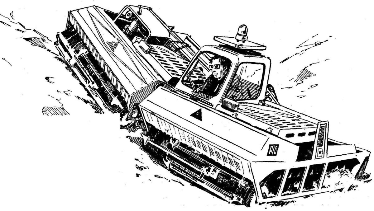 Гусеничный вездеход Моделист конструктор