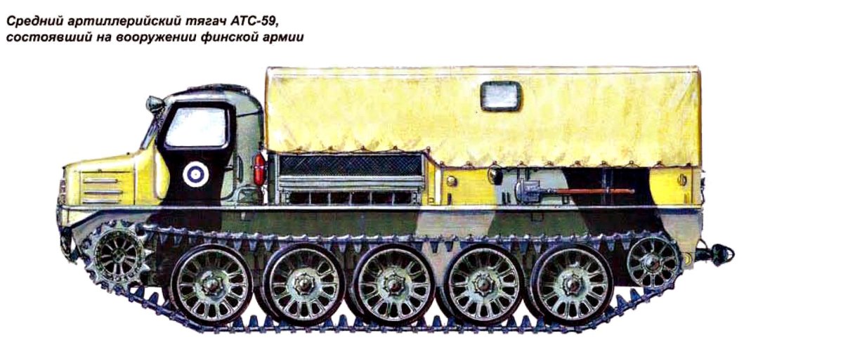 АТС-712 артиллерийский тягач