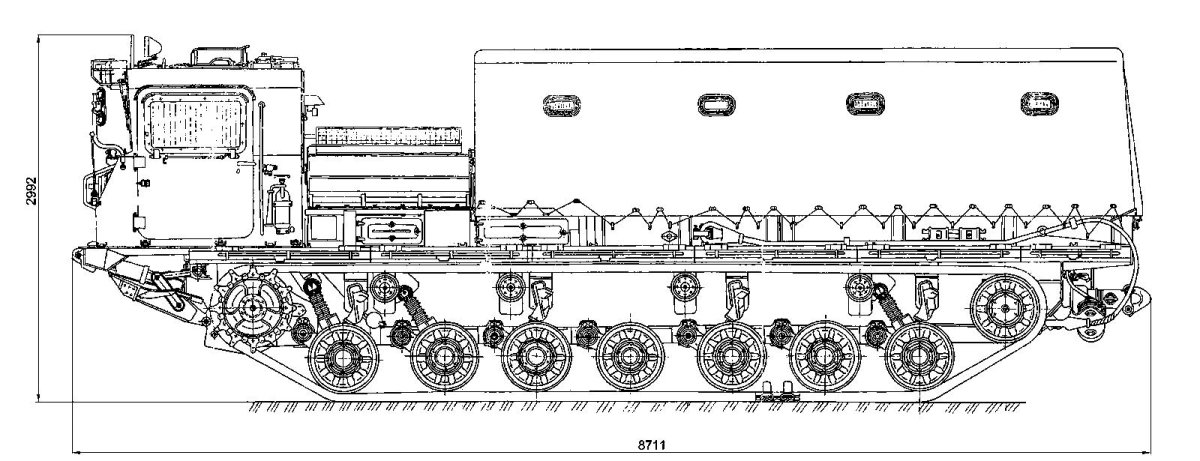 МТ-Т тягач технические характеристики