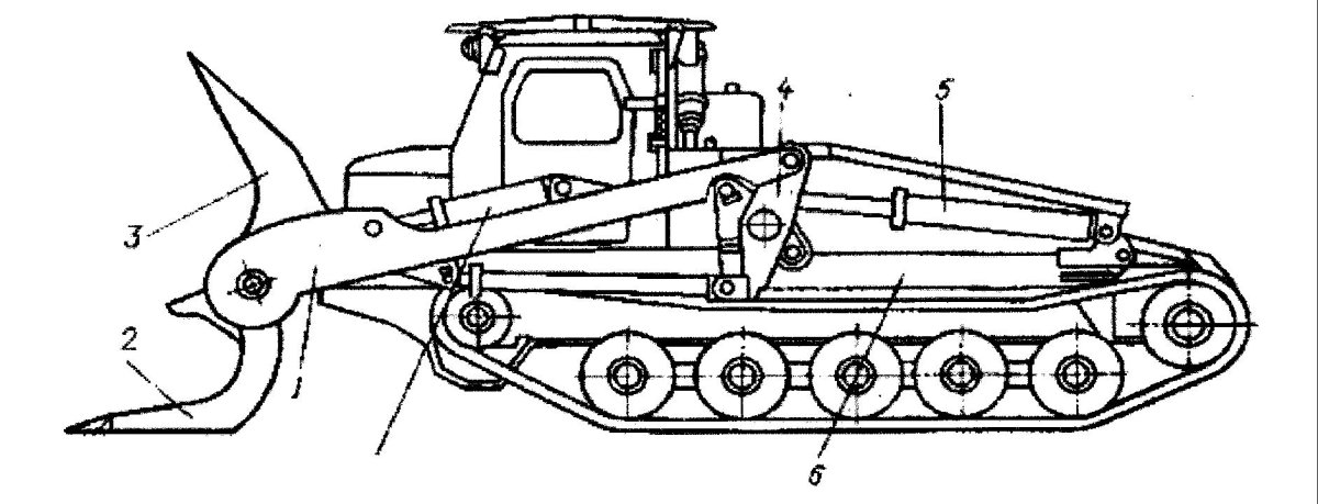 Челюстной погрузчик ЛТ-65