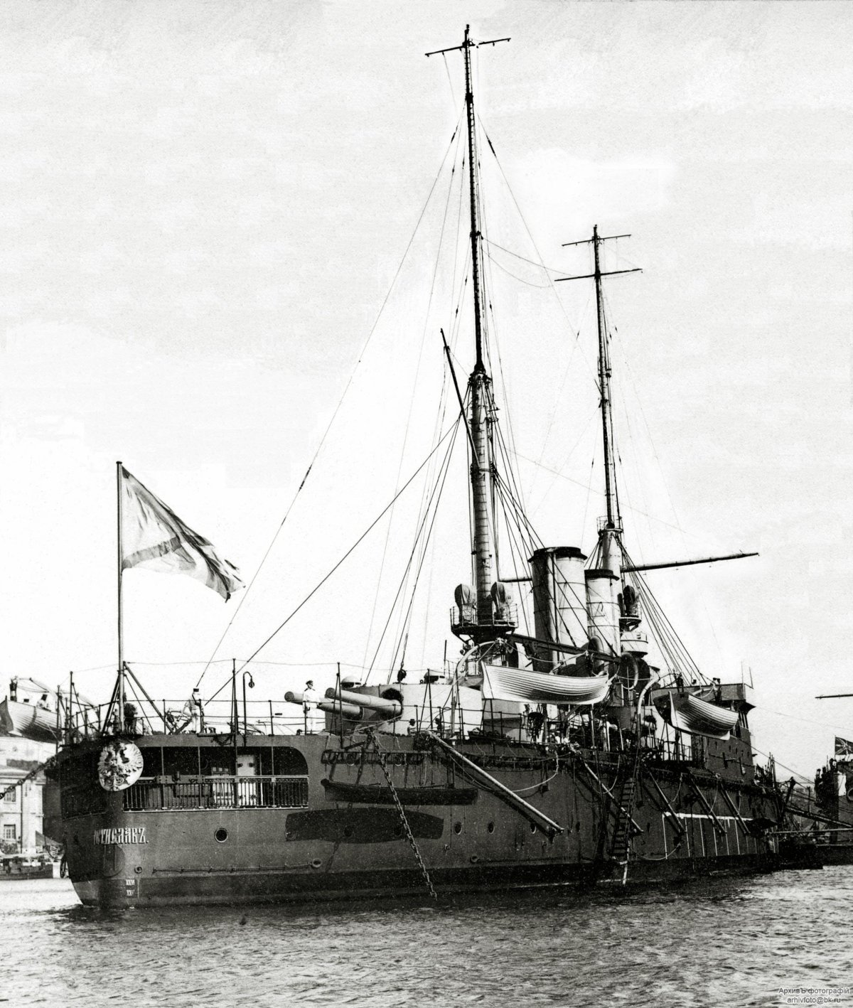 Эскадренный броненосец «Ростислав» 1900